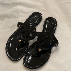 Tory Burch Patent Miller Sandals